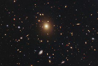 A2261-BCG Huge elliptical galaxy in the constellation Hercules
