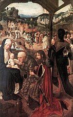 Geertgen tot Sint Jans - Adoração dos Magos - WGA08512.jpg