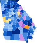 Thumbnail for 1852 United States presidential election in Georgia