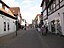 Blick von der Lange Straße in Nienburg in die Georgstraße