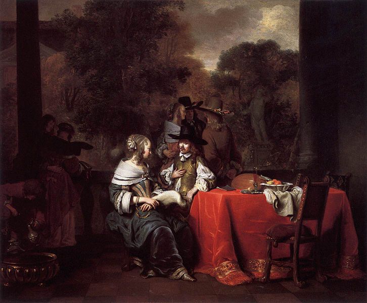 File:Gerbrand van den Eeckhout - Party on a Terrace - WGA07470.jpg