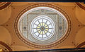 * Nomination Glasgow City Chambers skylight --Colin 10:25, 21 March 2016 (UTC) I guess that it needs a tilt/perspective correction (see the frame at the bottom) Poco a poco 21:07, 21 March 2016 (UTC). Poco a poco, the photo is looking straight up and as central as I could get. The frames are sloping banisters going up the stairs and around, with me in the stairwell in the middle, if that makes sense. You can see I'm not quite vertically central to the stairwell and perhaps the skylight isn't quite in line. I couldn't get any further over. Doing any perspective adjustment would affect the proportions/angles of the ceiling which is correctly square. -- Colin 15:13, 22 March 2016 (UTC) * Promotion Ok, convinced, QI --Poco a poco 17:03, 22 March 2016 (UTC)