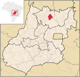 Campinaçu - Carte