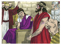 Gospel of John Chapter 19-3 (Bible Illustrations by Sweet Media).jpg