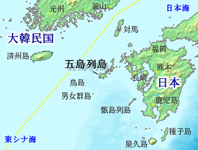 「五島列島 地図」の画像検索結果