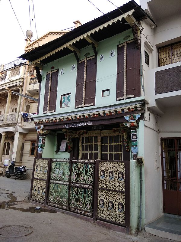 birthplace of Govardhanram in Nadiad