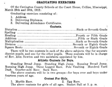 Graduation Program for Class of 1912 Graduating Exercises.png