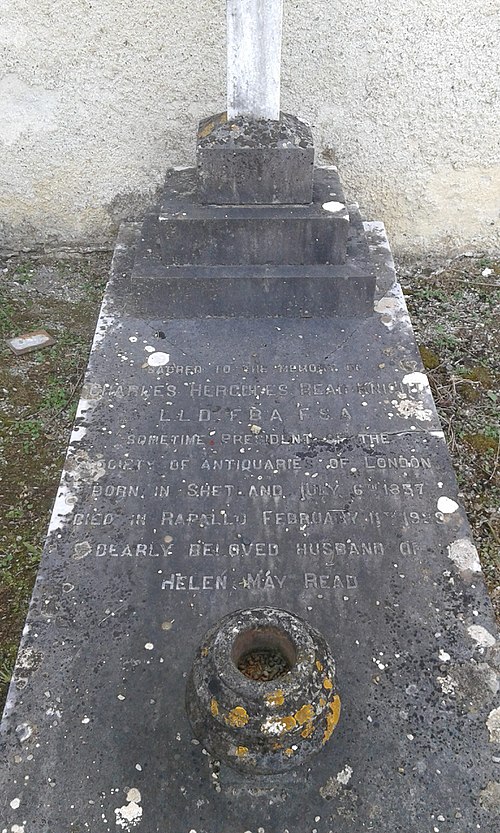 Grave of Charles Hercules Read in Rapallo