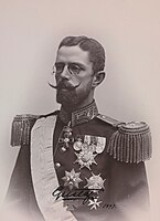 Gustav the 5th., Swedish king, the son of Oscar the 2nd, king, 1907