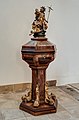 * Nomination Baptismal font in the church of St.Georg in Höchstadt an der Aisch --Ermell 08:27, 21 March 2021 (UTC) * Promotion Good quality. --Isiwal 10:54, 21 March 2021 (UTC)