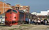 International passenger train operated by Kosovo Railways in Ferizaj