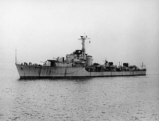 HNoMS <i>Bergen</i> (1946) C-class destroyer
