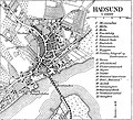 Map of Hadsund from 1923