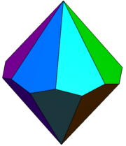 Tetraedro, uno de los sólidos platónicos.