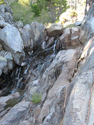 On the Eagle Falls trail Hiking to Eagle Falls Trailhead.jpg