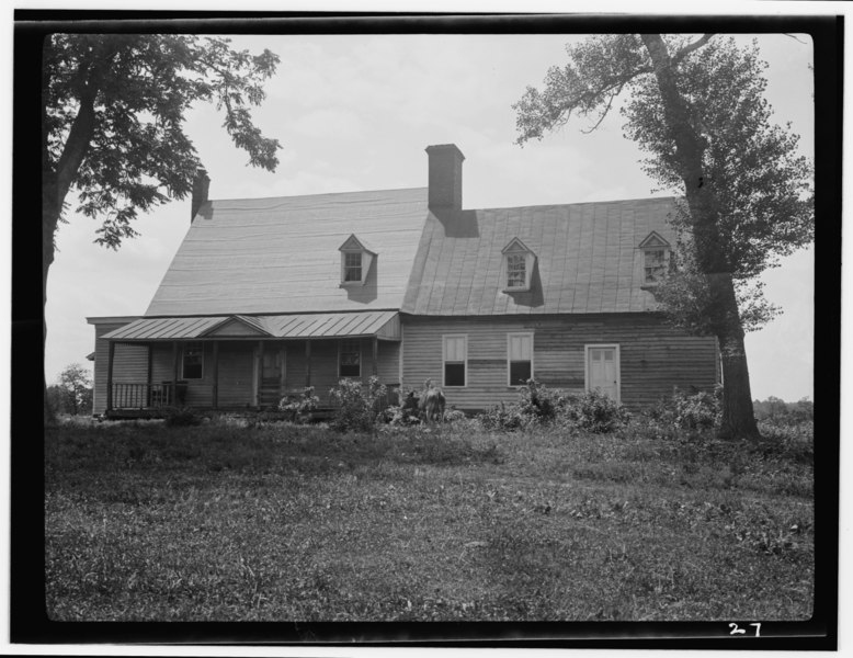 File:Historic American Buildings Survey, Richard MacAllister, Photographer June 13, 1936 WEST ELEVATION (SOUTHWEST SIDE AND NORTHWEST REAR). - Whetstone Ranch House, Farm Road 81 HABS TEX,128-PANA,3-3.tif