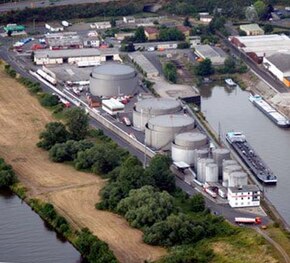 Mainhafen Schweinfurt, nördlicher Bereich