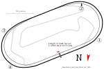 Homestead-Miami Speedway track map--Speedway.svg