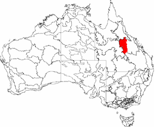 <span class="mw-page-title-main">Desert Uplands</span> Region in Queensland, Australia