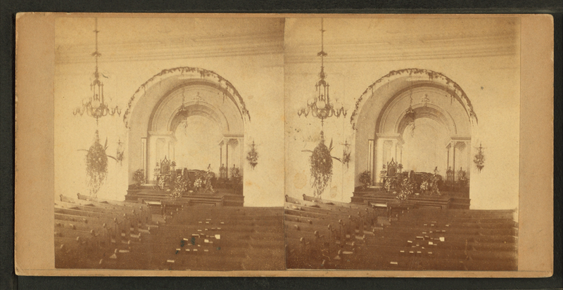 File:Interior view of a church showing trompe l'oeil painting, from Robert N. Dennis collection of stereoscopic views.png