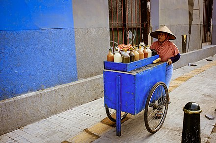 A jamu seller