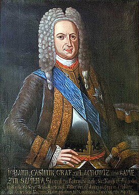 Ян Казімір Сапега. К. З. Кноэфель, 1762