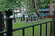 Den jødiske gravlunden på Sofienberg i Oslo. Den ble første gang tatt i bruk i 1885. Foto: Leif Knutsen, 2005
