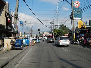 Governor Pascual Avenue road in Malabon, the Philippines