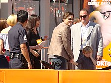 Jim Carrey and his family at the world premiere of the film in Westwood, Los Angeles. Jim Carrey horton hears a who 2008.jpg