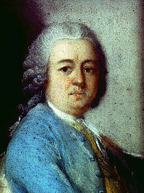 O compositor y vriolinista alemán Johann Ludwig Bach.