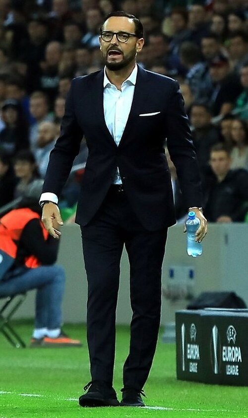 Bordalás coaching Getafe in 2019