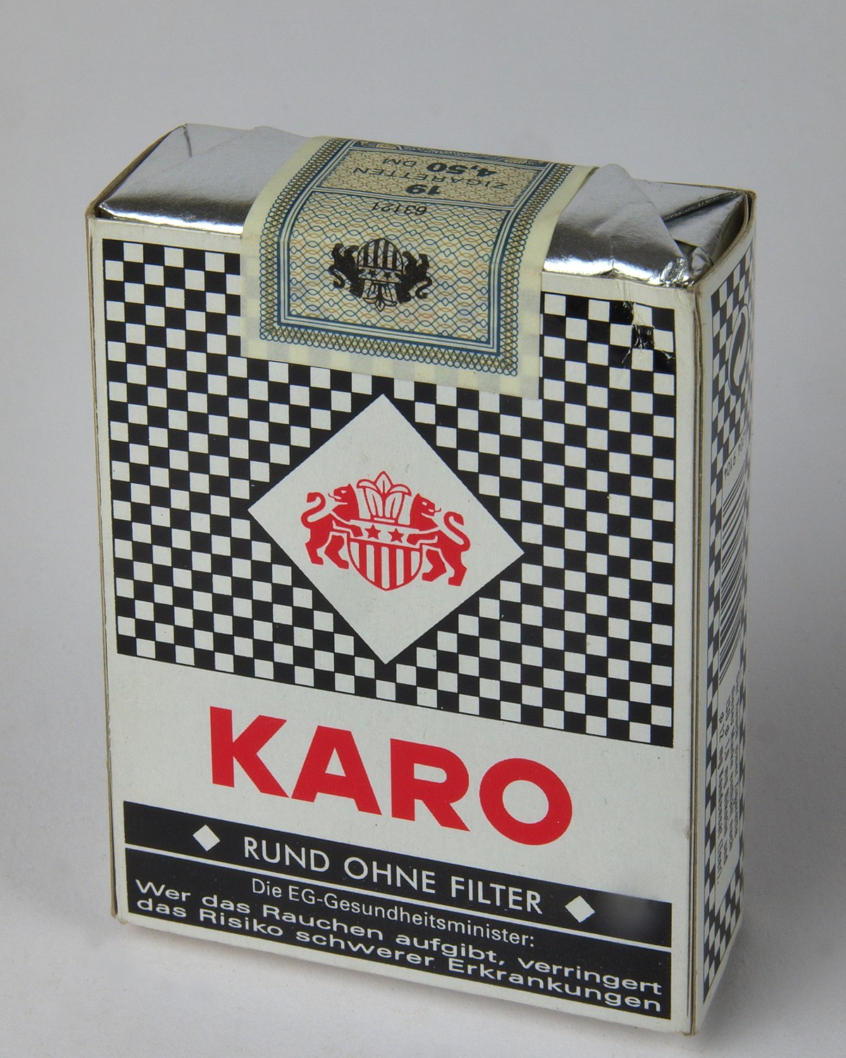 Karo (Zigarettenmarke) – Wikipedia