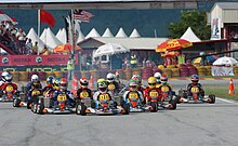 The start of the race Kart Start.JPG