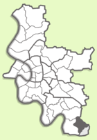 Location in the city area