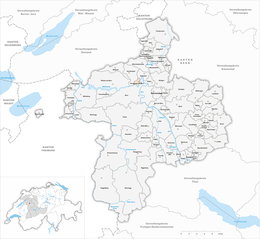 Bremgarten bei Bern – Mappa