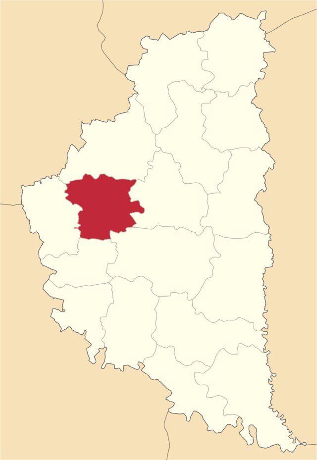 Location of Kozovas rajons