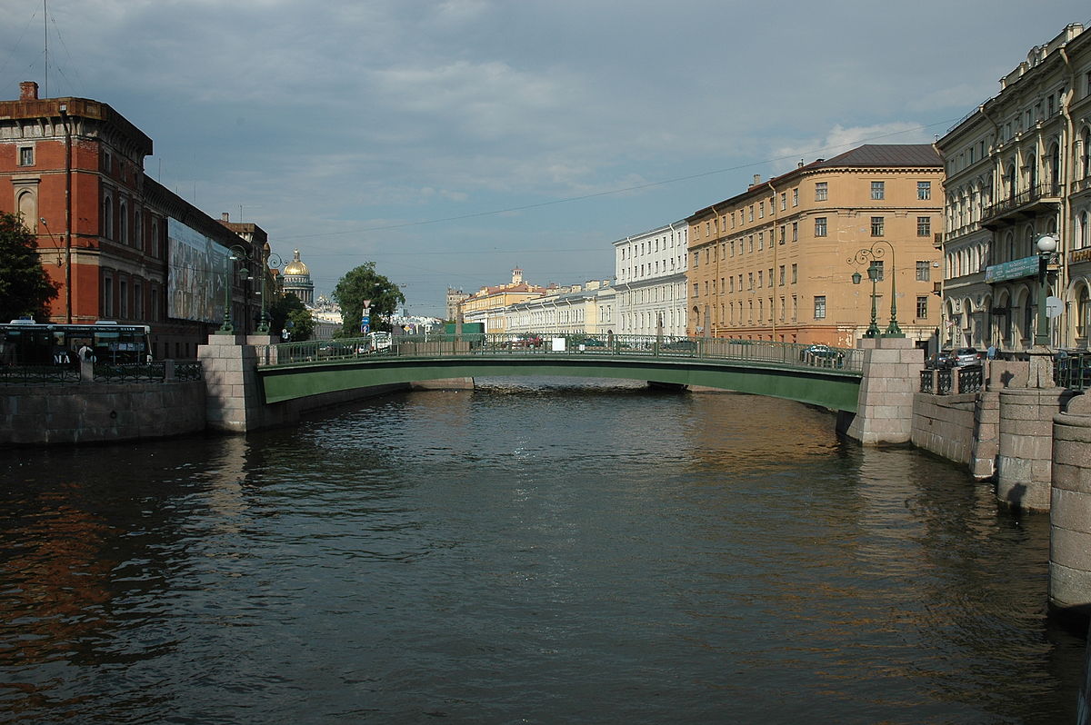 поцелуев мост в санкт петербурге где