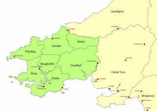 <span class="mw-page-title-main">Kingdom of Dyfed</span> Early medieval Welsh kingdom