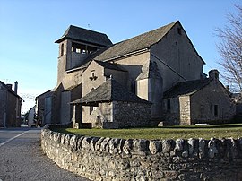 Die Kirche in Canet-de-Salars