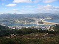 Viveiro, visto dende o monte San Roque