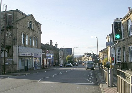 Leeds Road near Thackley Corner