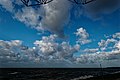 Lelystad - Houtribdijk - Exposure (of Crouching Man) 2010 by Antony Gormley - View NW & Up IV.jpg