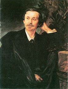 Portrait by Lenbach