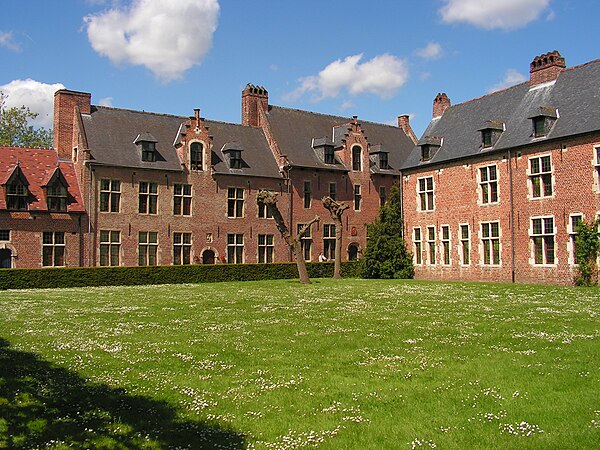 View of the Groot Begijnhof in Leuven