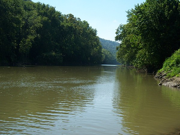 The Levisa Fork in Paintsville