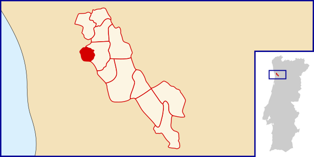 Localização no concelho de Gondomar