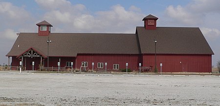 Lofte Community Theatre (Manley, Nebraska) from SW 1.JPG