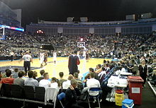 New Jersey Nets during NBA Global Games in London in 2008 London NBA 2008.jpg