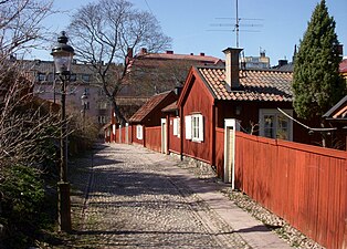 Lotsgatan västerut, april 2011.