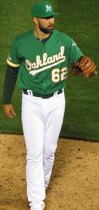 <span class="mw-page-title-main">Lou Trivino</span> American baseball player (born 1991)